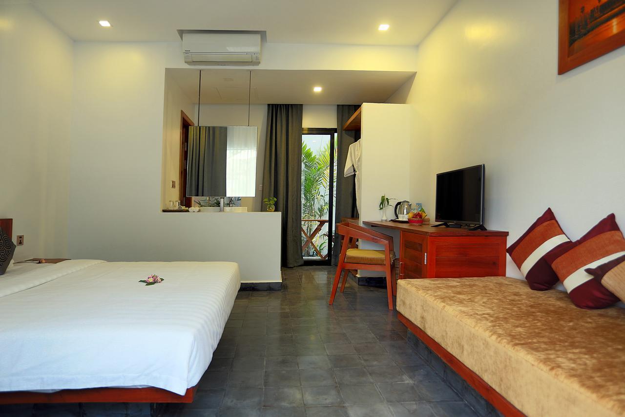 สาม สอ บูทิก วิลลา Hotel เสียมราฐ ภายนอก รูปภาพ