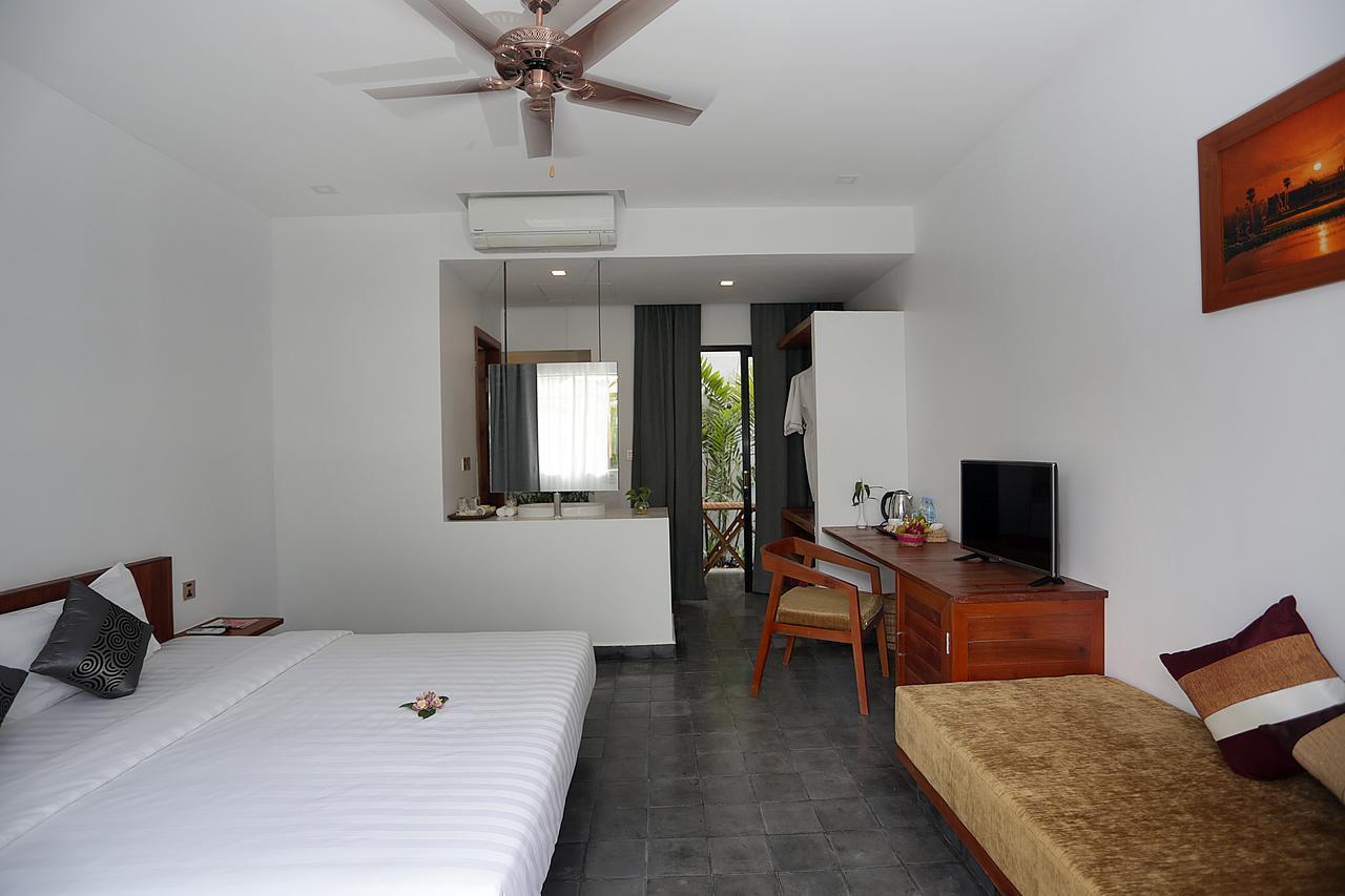 สาม สอ บูทิก วิลลา Hotel เสียมราฐ ภายนอก รูปภาพ