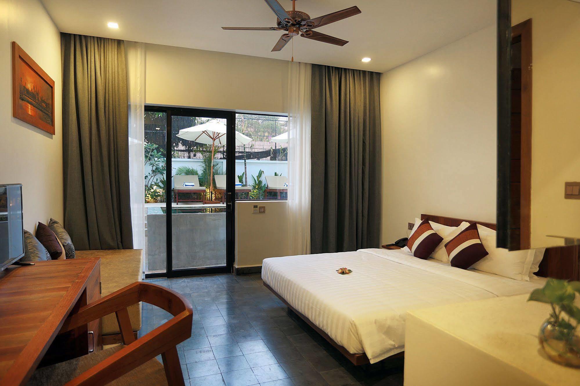 สาม สอ บูทิก วิลลา Hotel เสียมราฐ ภายนอก รูปภาพ